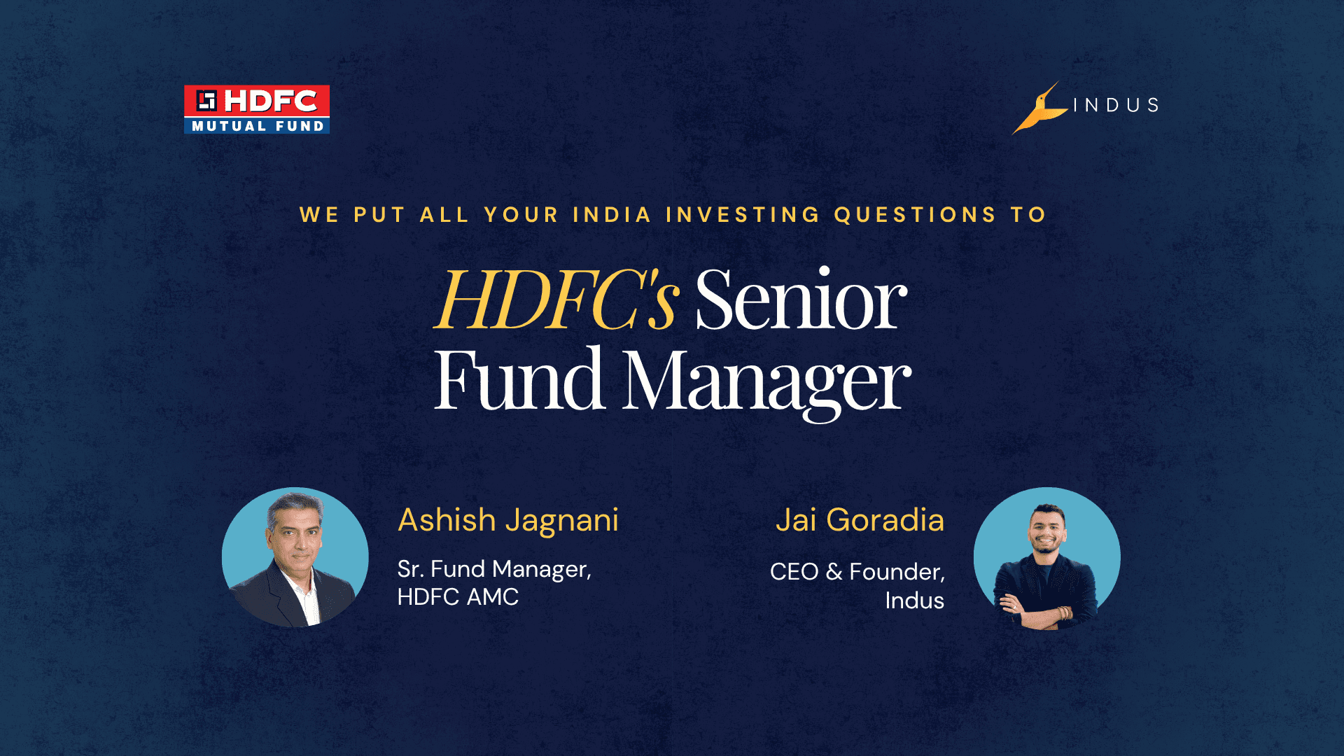 HDFC Fund Manager Addressed Your Questions On India