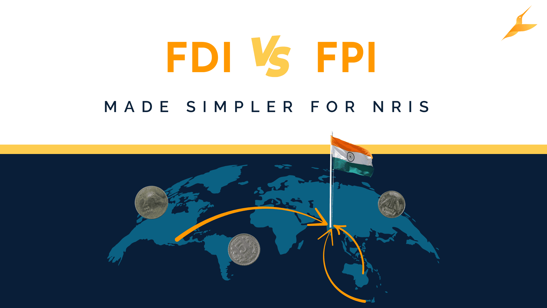 FDI vs FPI: Key Differences Made Simpler for NRIs