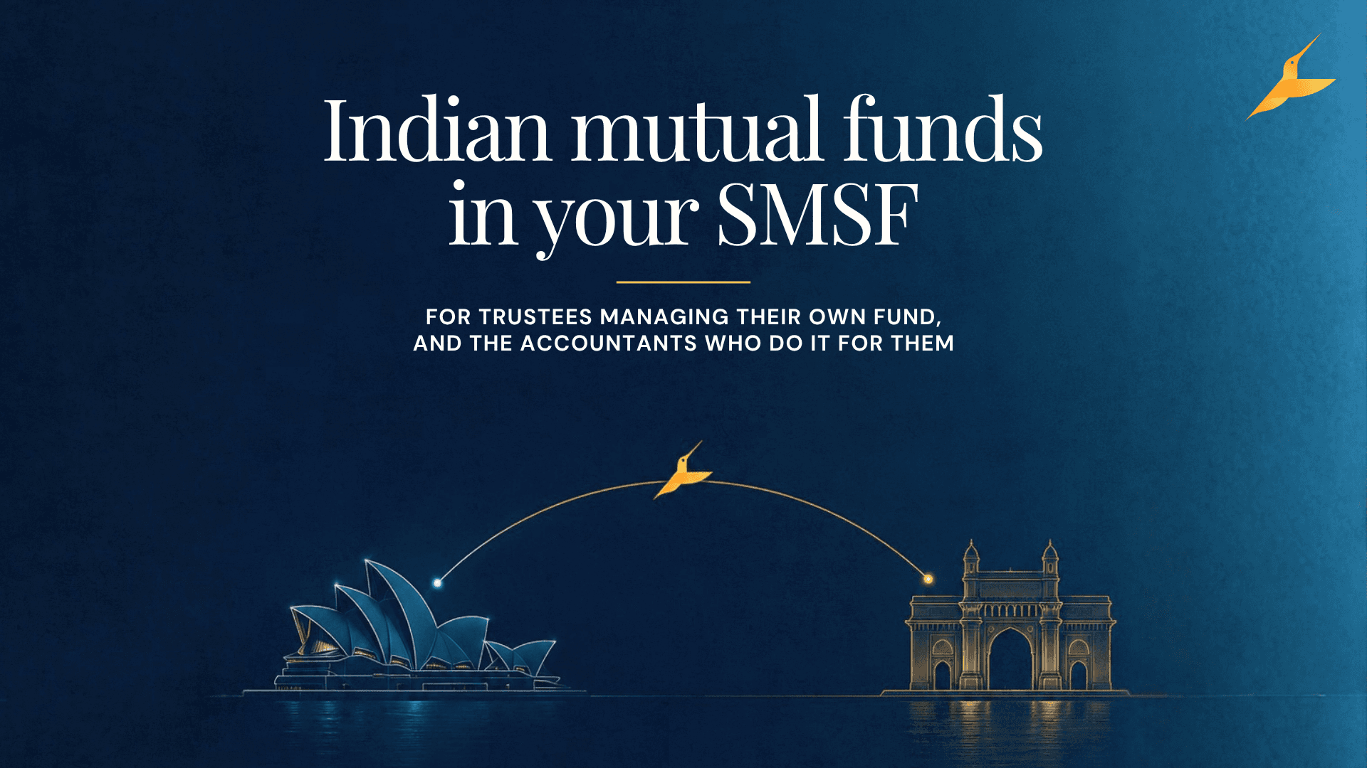Indian mutual funds in your SMSF